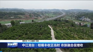 中江龙台：柑橘丰收正当时 农旅融合促增收