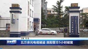 五万余元电缆被盗 旌阳警方5小时破案