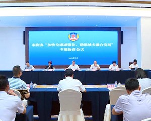 市政协：加快全域城镇化 助推城乡融合发展