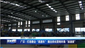 广汉：打造惠企“直通车” 跑出优化营商环境“加速度”
