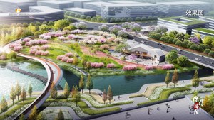 天府数谷寿丰河公园项目建设如火如荼