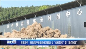 旌阳新中：推动秸秆收储运体系建设 让“生态包袱”变“绿色财富”