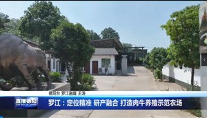 罗江：定位精准 研产融合 打造肉牛养殖示范农场