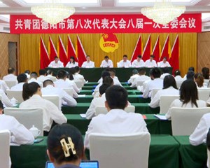 共青团德阳市第八届委员会一次全会召开