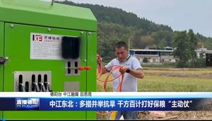 中江东北：多措并举抗旱 千方百计打好保粮“主动仗”