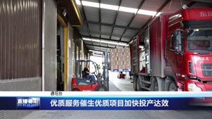 优质服务催生优质项目加快投产达效