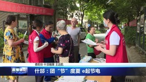 什邡：团“节”度夏 e起节电