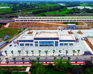 成兰铁路客运枢纽绵竹站项目建设即将完工