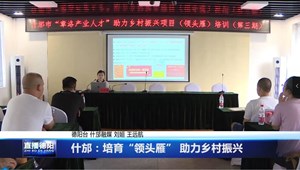 什邡：培育“领头雁” 助力乡村振兴