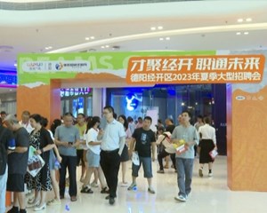 德阳经开区：2023年夏季大型招聘会提供15000余个岗位
