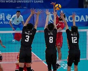 中国男排夺得铜牌！德阳籍运动员彭世坤发挥出色