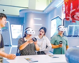 沉浸式体验AR、VR、MR、全息技术 走进“元宇宙” 触摸绿色低碳的未来