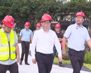 罗文全率队督导建筑施工行业领域安全生产工作