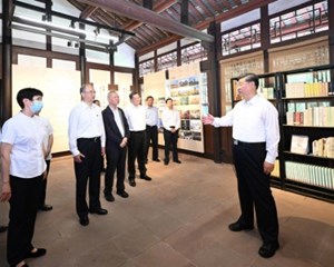 总书记在这里说文化传承发展·四川三苏祠