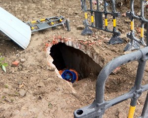 绵竹一工地挖出防空洞 建于上世纪六七十年代