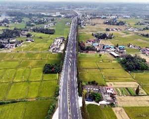 省道S107（成青路）绵竹段全面通车