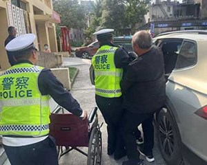男子突发疾病，绵竹民警跨地市“狂飙”