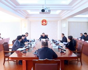 市九届人大常委会召开第三十五次主任会议