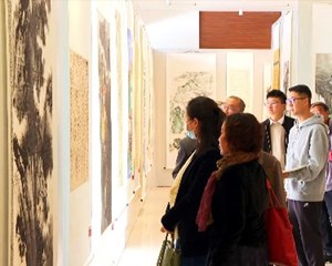 中江：“两江”共叙书画情 文化搭台促发展