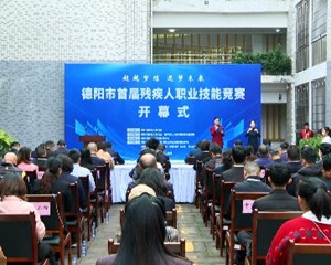 德阳市首届残疾人职业技能竞赛开赛