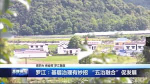 罗江：基层治理有妙招 “五治融合”促发展