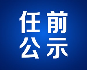 四川发布一批干部任前公示
