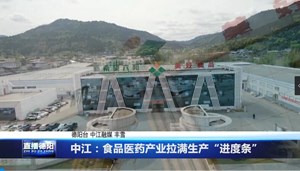 中江：食品医药产业拉满生产“进度条”