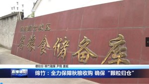 绵竹：全力保障秋粮收购 确保“颗粒归仓”