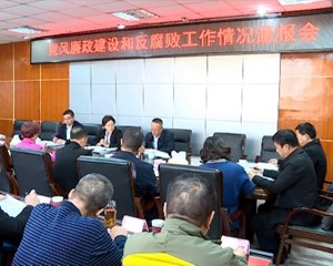 市委召开党风廉政建设和反腐败工作情况通报会