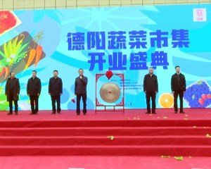 德阳蔬菜市集开集 全天候交易“不打烊”