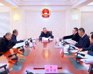 市九届人大常委会党组（扩大）会议召开