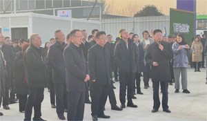 今日上午，2023德阳第四季度重大项目拉练现场会走进广汉