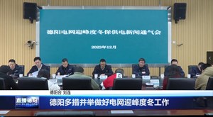 德阳多措并举做好电网迎峰度冬工作