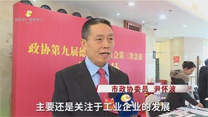 德阳两会正在进行中-代表委员心声