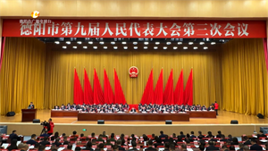 市九届人大三次会议今日隆重开幕