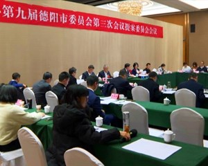 市政协九届三次会议召开提案委员会第一次会议