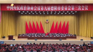 市政协九届三次会议胜利闭幕