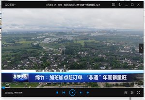 绵竹：加班加点赶订单 “非遗”年画销量旺