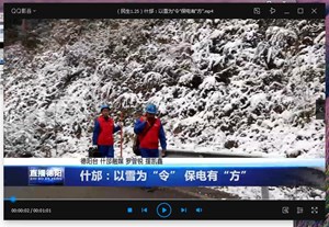 什邡：以雪为“令” 保电有“方”