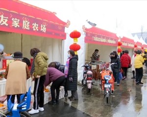 年货大集热闹开启 餐饮消费持续升温