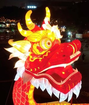 快来看！德阳街头年味儿超级“龙”～