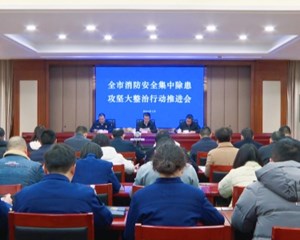 全市消防安全集中除患攻坚大整治行动推进会召开