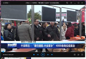 什邡师古：“雁归德阳.兴业家乡” 4000余岗位促就业