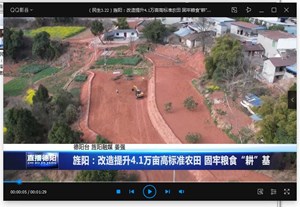 旌阳：改造提升4.1万亩高标准农田 固牢粮食“耕”基