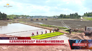 抢抓农时扎实有序抓好春季农业生产 推进乡村全面振兴不断取得新成效