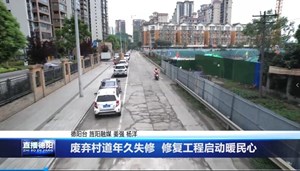 废弃村道年久失修  修复工程启动暖民心