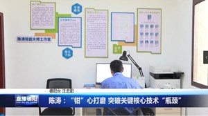 陈涛：“钳”心打磨 突破关键核心技术“瓶颈”