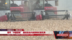 端牢“中国饭碗” 德阳现场开展夏粮实割实测