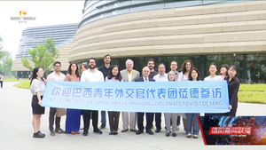 巴西青年外交官代表团参访三星堆博物馆