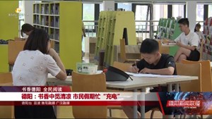 德阳：书香中觅清凉 市民假期忙“充电”